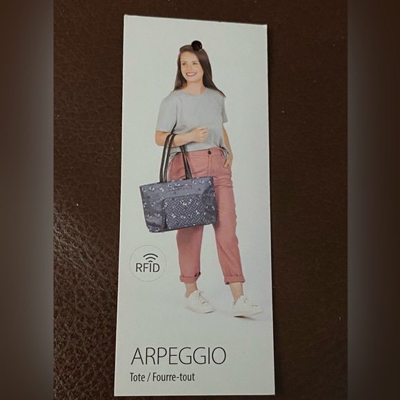 Lug Arpeggio Travel  Tote Midnight Black Quilted - Picture 5 of 5